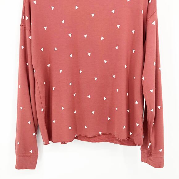 Thread + Supply Womens Pullover Sweatshirt Small Stretch Crew Neck Long Sleeve - Picture 5 of 8